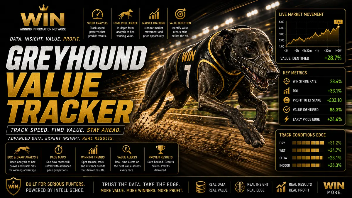Greyhound Value Tracker