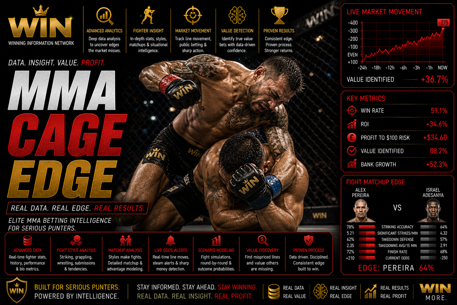 MMA Cage Edge