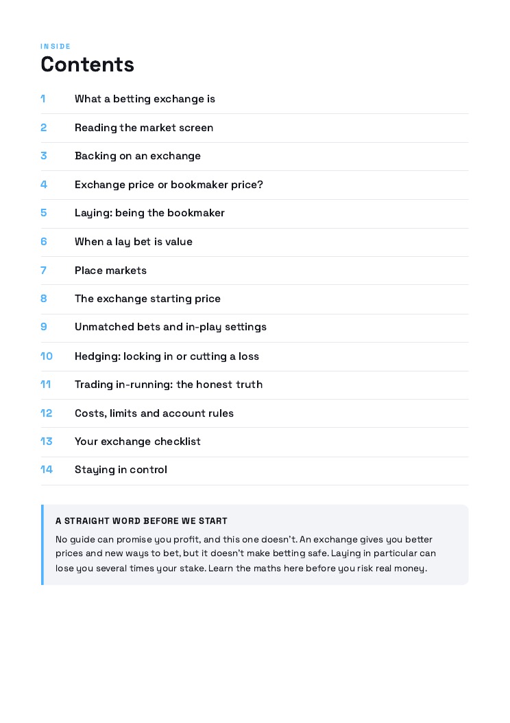 Contents page