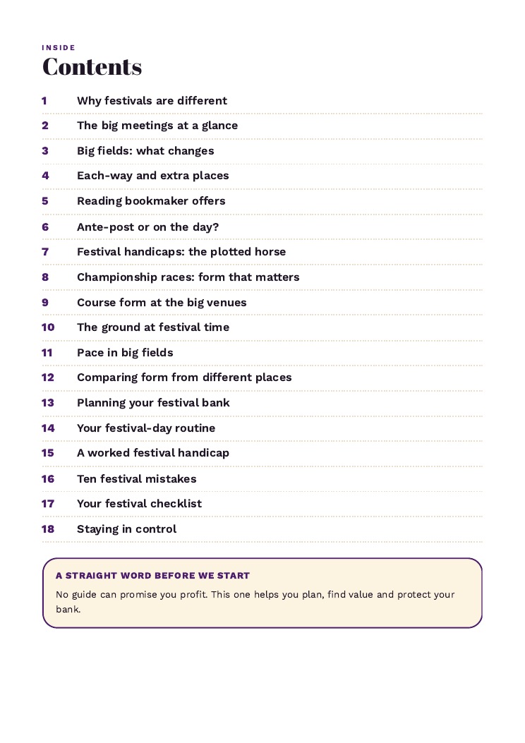 Contents page
