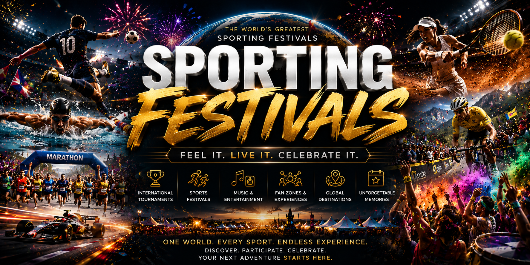Sporting Festivals — Feel It. Live It. Celebrate It.