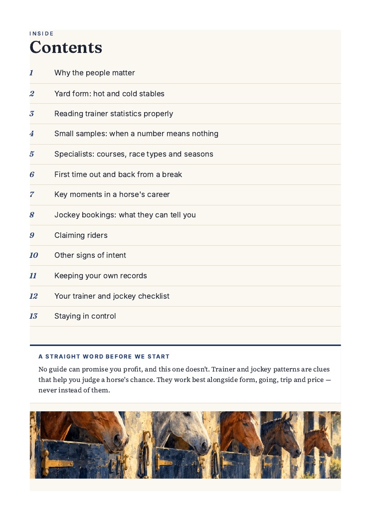 Contents page