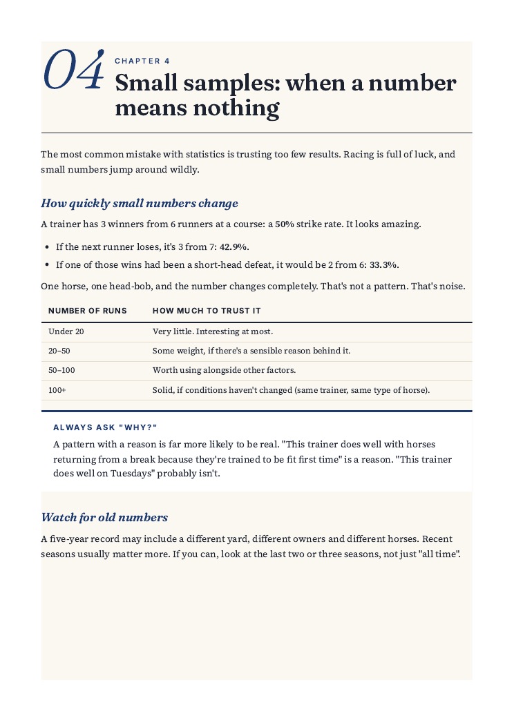 A page from the guide